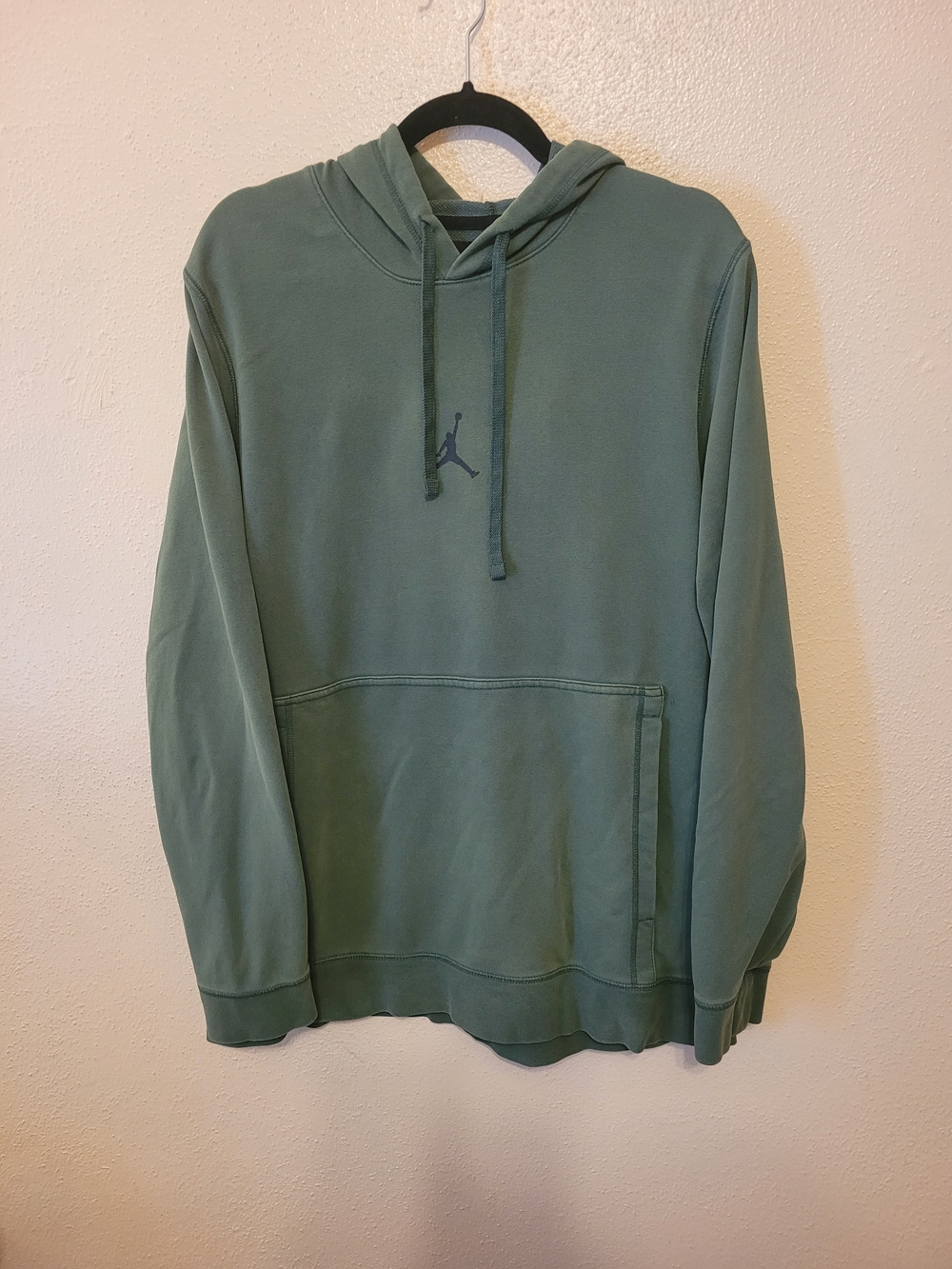 Jordan Dri-FIT Air Fleece Pullover Hoodie Noble Green Men's L DA9860-333